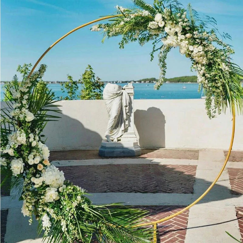 Metal Circle Stand Wedding Arche
